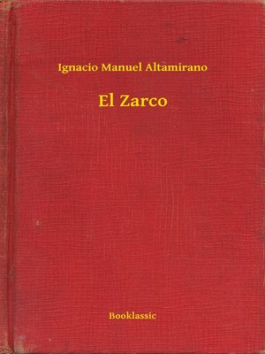 cover image of El Zarco